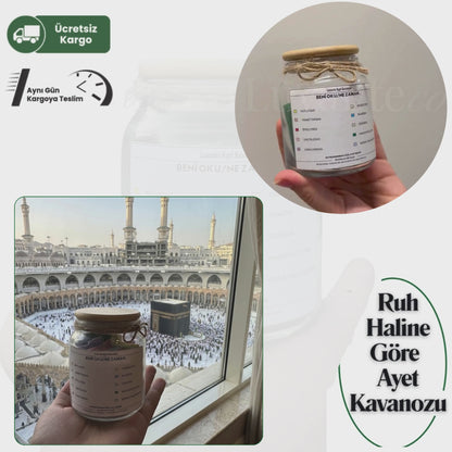 Ayet Kavanozu-10 Renkli-160 Ayet